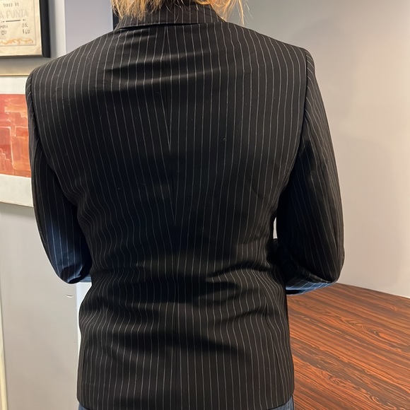 NWT Anne Klein Pinstripe Blazer - Picture 3 of 7